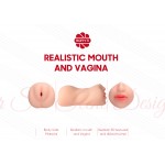 Realistic Mouth And Vagina